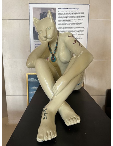 Sculpture Cat lady - Pari RAVAN