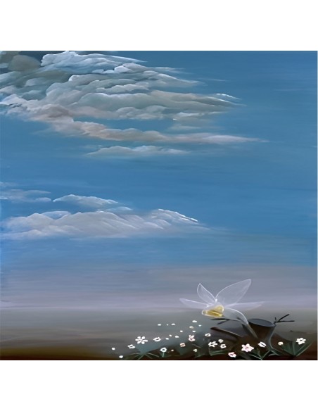 Tableau peinture acrylique huile sur toile Pari RAVAN