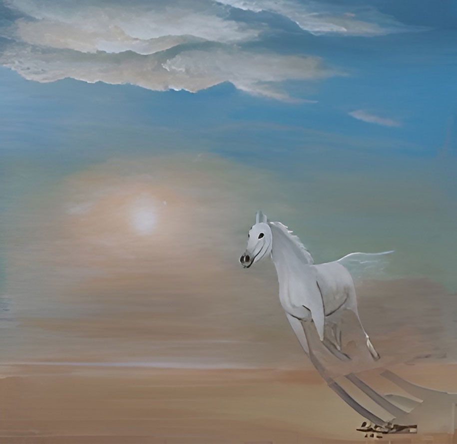 Tableau peinture acrylique huile sur toile Pari RAVAN