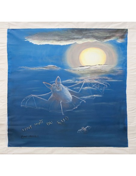 Tableau peinture acrylique huile sur toile Pari RAVAN